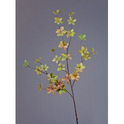 Ветвь Барбариса большая нежно-зелено-розовая в-102 см 6/48