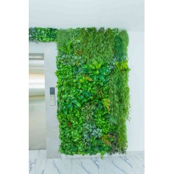 Стена из искусственных растений 03004